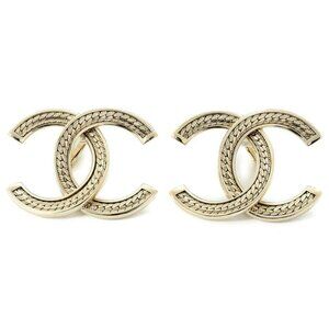 Chanel Logo Earrings